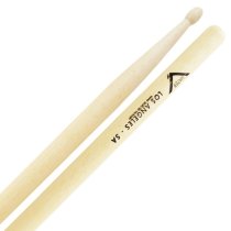 Los Angeles 5A Wood Tip Hickory Drumsticks (4-Pack)