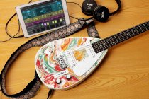 Mini Teardrop Electric Guitar MK III, Marble