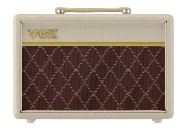 10-watt 1-channel 1x6.5" Guitar Combo Amplifier, Cream Brown