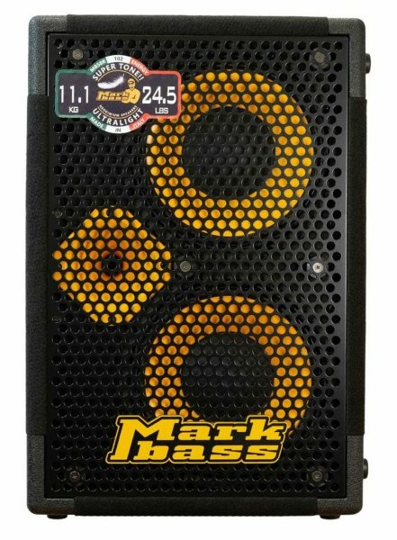 2×10” 400W 4 Ohm Neodymium Custom Bass Amp Cabinet, Black