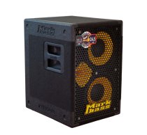2×10” 400W 4 Ohm Neodymium Custom Bass Amp Cabinet, Black