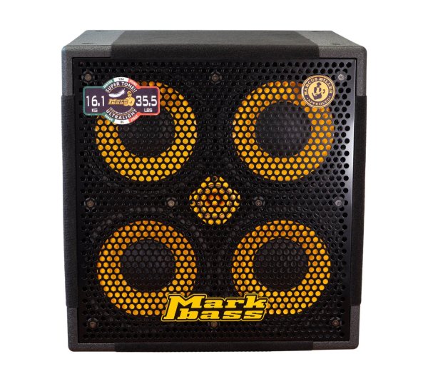 4×10” 800W 4 Ohm Neodymium Custom Bass Amp Cabinet With Hi-fi Tweeter, Black