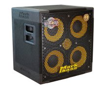 4×10” 800W 4 Ohm Neodymium Custom Bass Amp Cabinet With Hi-fi Tweeter, Black