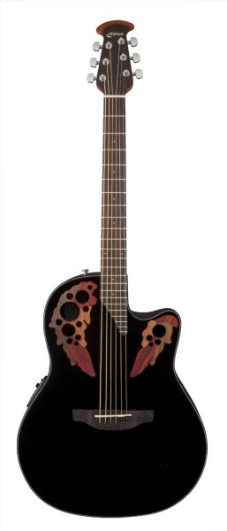 Acoustic-Electric Guitar, Black