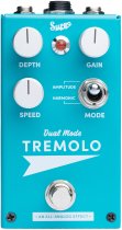 Amplitude and Harmonic Tremolo & Drive Electric Guitar Effects Pedal