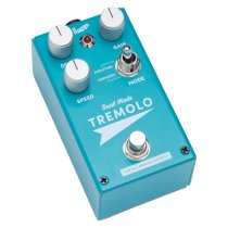 Amplitude and Harmonic Tremolo & Drive Electric Guitar Effects Pedal