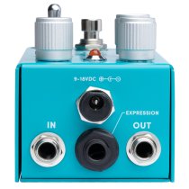 Amplitude and Harmonic Tremolo & Drive Electric Guitar Effects Pedal