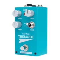 Amplitude and Harmonic Tremolo & Drive Electric Guitar Effects Pedal