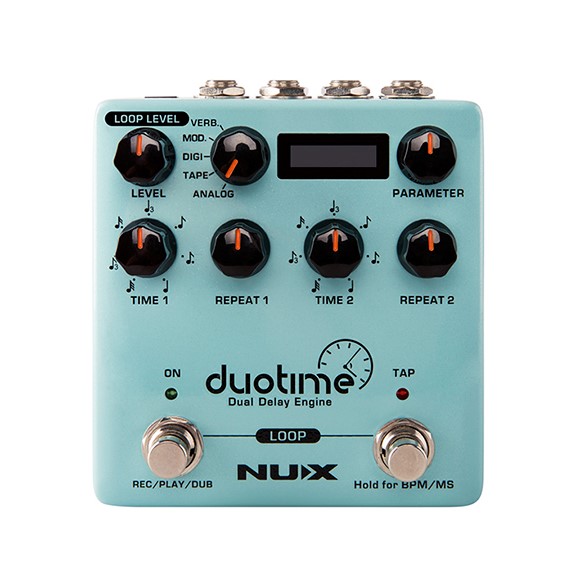 Duotime Dual Delay Pedal