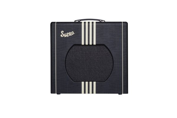 Delta King 12 12" 15-watt Tube Combo Amp, Black and Cream