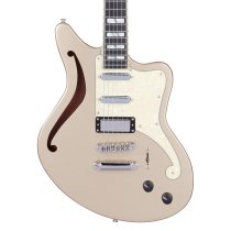 Premier Bedford Offset Solid Body Electric Guitar, Desert Gold