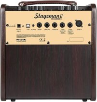 80W Battery Powered 1 x 6.5" Acoustic Guitar Amplifier With Looper & Bluetooth and