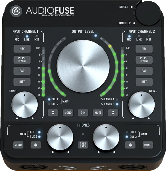 14 x 14 Audio Interface, Black