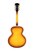 Excel Style B Hollow Body Electric Guitar, Dark Iced Tea Burst