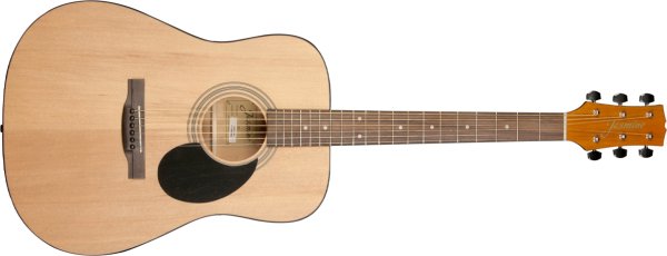 Dreadnought Acoustic Guitar, Natural (Retail Packaging)