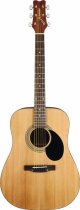 Dreadnought Acoustic Guitar, Natural (Retail Packaging)