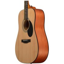 Dreadnought Acoustic Guitar, Natural (Retail Packaging)
