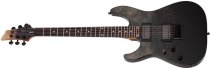 C-1 Standard Left-Handed Electric Guitar, Black Fade Burst Burl