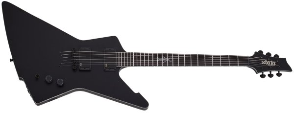 Sin Quirin E-1 Electric Guitar, Satin Black