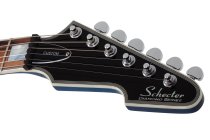E-1 Electro-Resin Electric Guitar, Transparent Blue