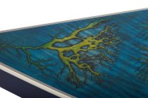 E-1 Electro-Resin Electric Guitar, Transparent Blue