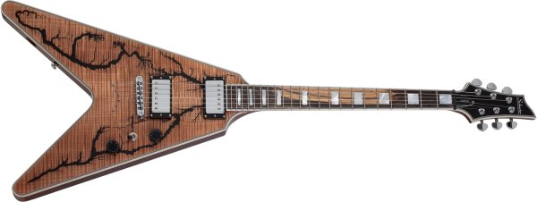 V-1 Electro-Resin Electric Guitar, Gloss Natural