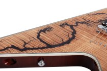 V-1 Electro-Resin Electric Guitar, Gloss Natural