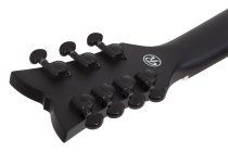 Regulo Caro-7 7-String Acoustic / Electric Guitar, Satin Black