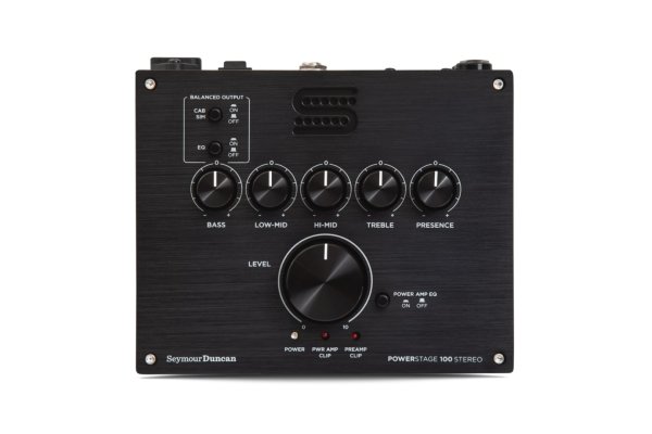 PowerStage 100 Stereo - 100-Watt Stereo Guitar Amp Pedal, Black