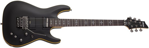 Demon-6 FR S Electric Guitar, Aged Black Satin