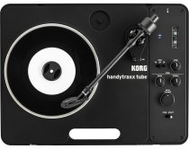 Handytraxx Tube Jico Portable Record Player With Clipper Cartridge Installed