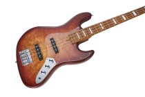 MBJ 420 4-String Electric Bass, Red Burst