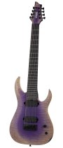 John Browne Tao-8 8-String Electric Guitar, Ozone Burst