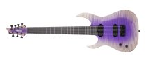 John Browne Tao-7 Left-Handed 7-String Electric Guitar, Ozone Burst