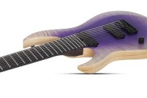 John Browne Tao-8 Left-Handed 8-String Electric Guitar, Ozone Burst