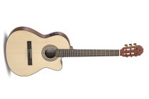 Caballero by MR Principio Series Stage Slim Body Electric / Acoustic Guitar, Natural