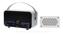 15W Modeling Guitar & Bass Combo Amplifier, Snowfall White