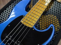 5-String GV GLOXY GOG Series Passive Electric Bass MP FC With Gig Bag, Blue Sky