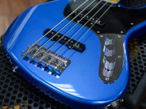 5-String GV GLOXY GOG Series Passive Electric Bass MP FC With Gig Bag, Blue Sky