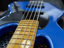 5-String GV GLOXY GOG Series Passive Electric Bass MP FC With Gig Bag, Blue Sky