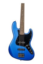 JB-Style 4-String Poplar Body Bass, Blue Sky