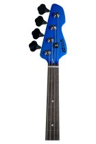 JB-Style 4-String Poplar Body Bass, Blue Sky