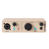 Limited-Edition MiniFuse 1 Compact USB Audio Interface, Champagne