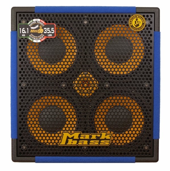 4×10” 800W 4 Ohm Neodymium Custom Bass Amp Cabinet With Hi-fi Tweeter, Blue Sky
