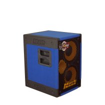 2×10” 400W 4 Ohm Neodymium Custom Bass Amp Cabinet, Blue Sky
