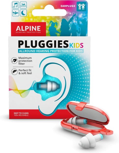 Earplugs for kids - Comfortable earplugs for water, noise, and air pressure