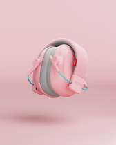 Hearing Protection Muffy Kids Earmuffs, Pink