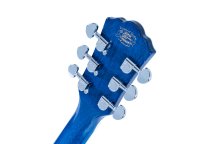 Festival EA15 Acoustic/Electric Guitar, Flame Transparent Blue
