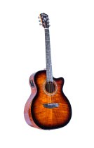 Comfort G12FCE Acoustic-electric Guitar, Cognac Sunburst