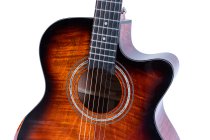 Comfort G12FCE Acoustic-electric Guitar, Cognac Sunburst